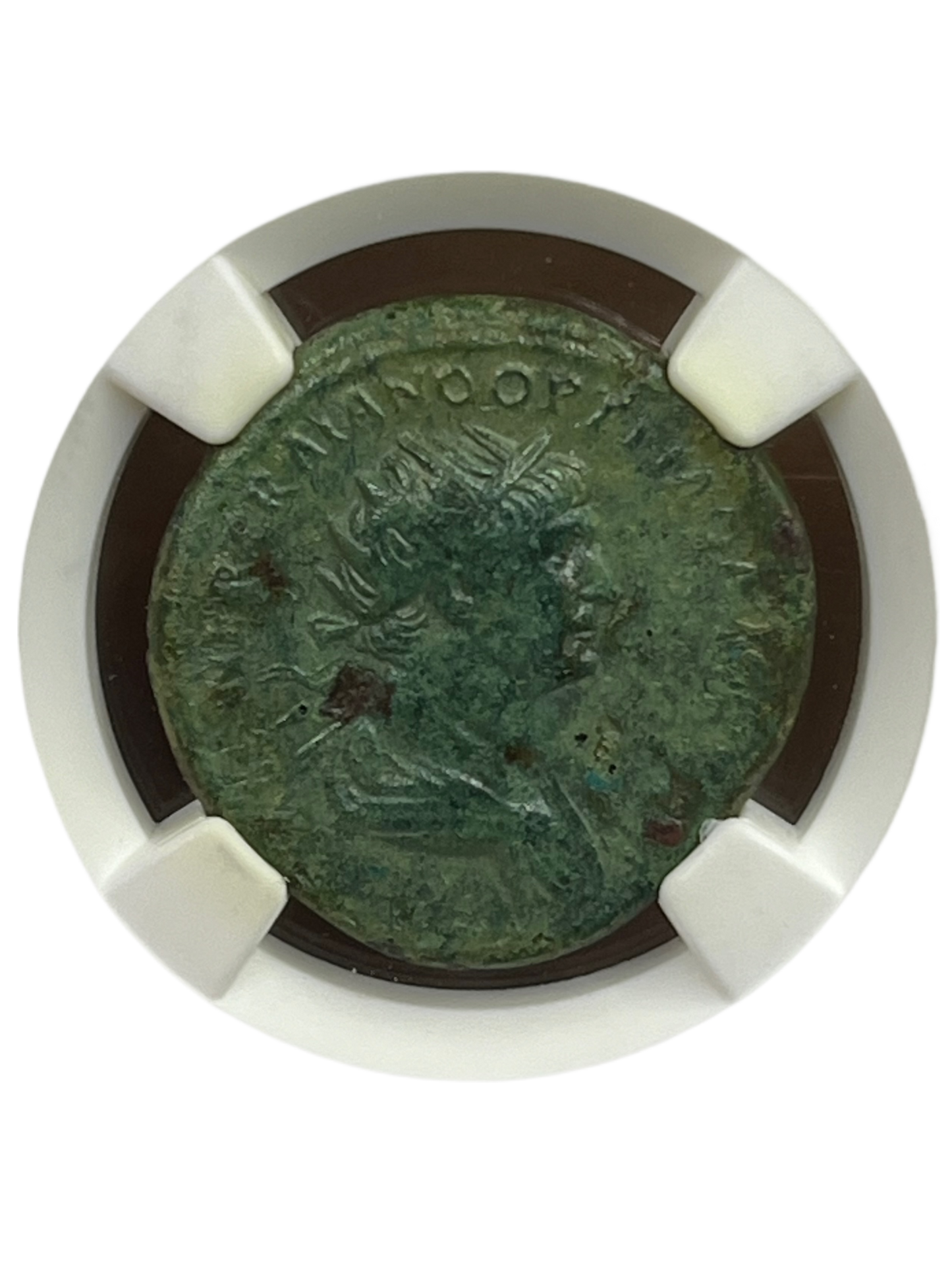 Trajan (98-117 AD) ~ AE As ~ NGC Very Fine