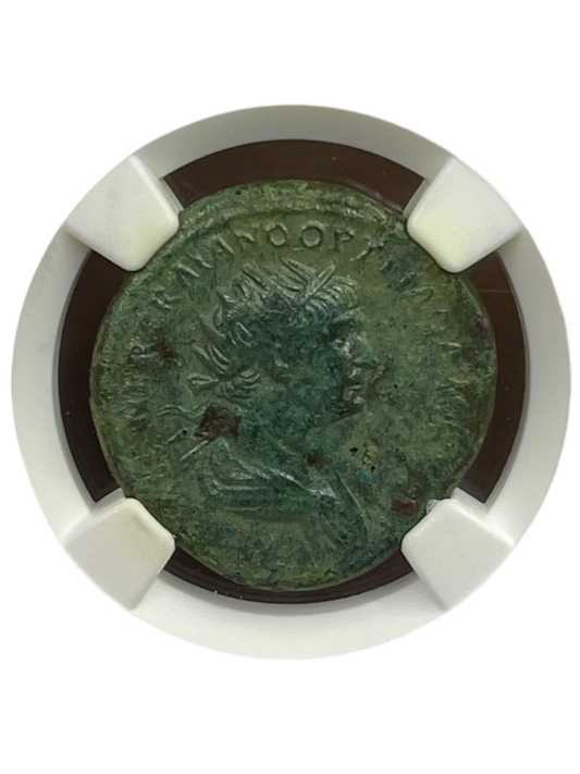 Trajan (98-117 AD) ~ AE As ~ NGC Very Fine