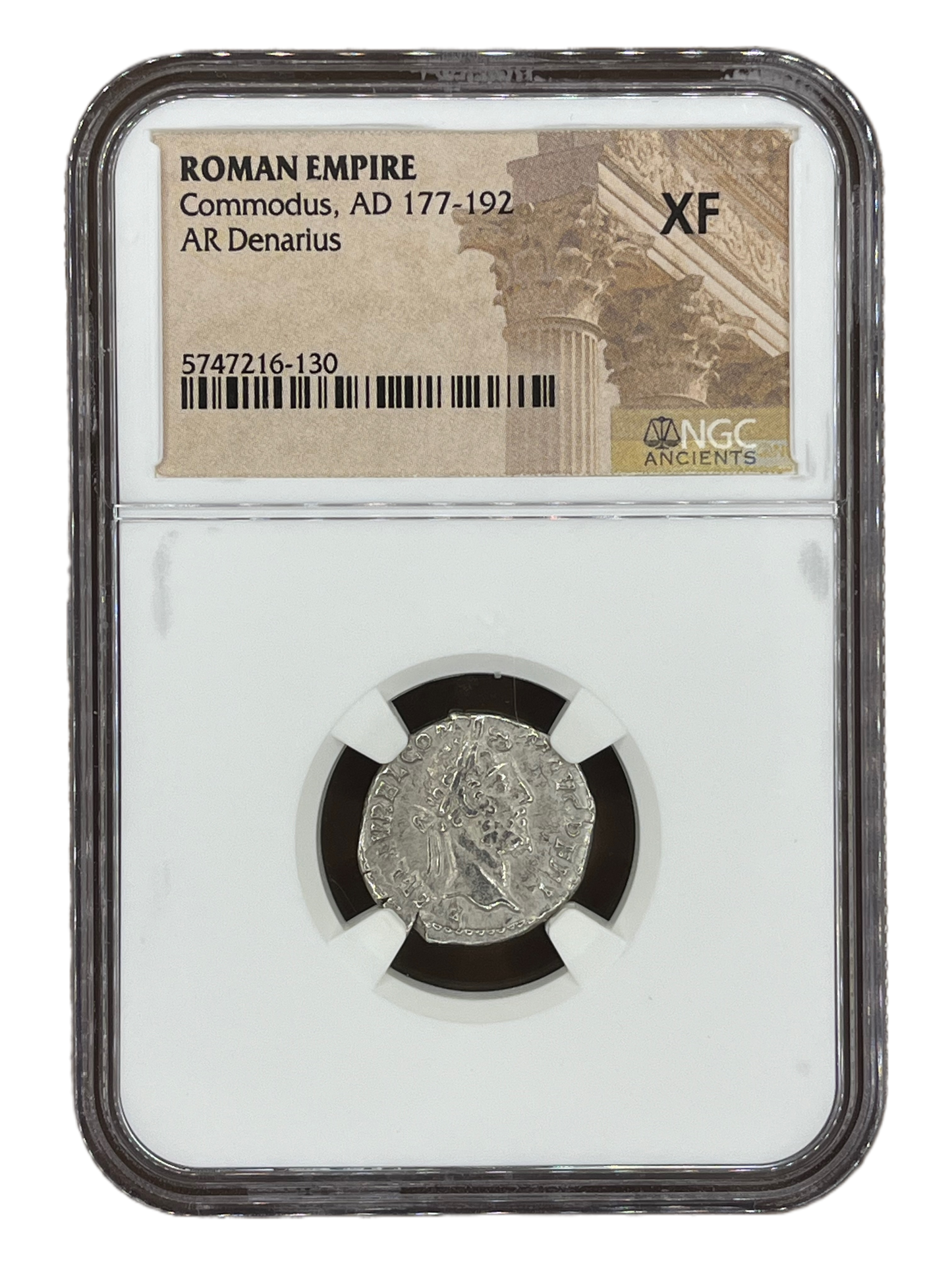 Commodus (177-192 AD) ~ AR Denarius ~ NGC Extra Fine