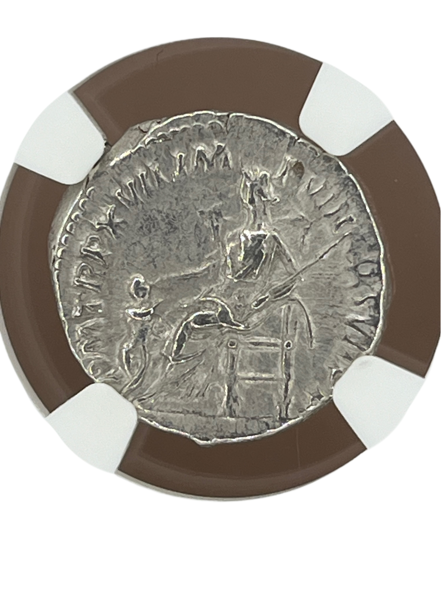 Commodus (177-192 AD) ~ AR Denarius ~ NGC Extra Fine