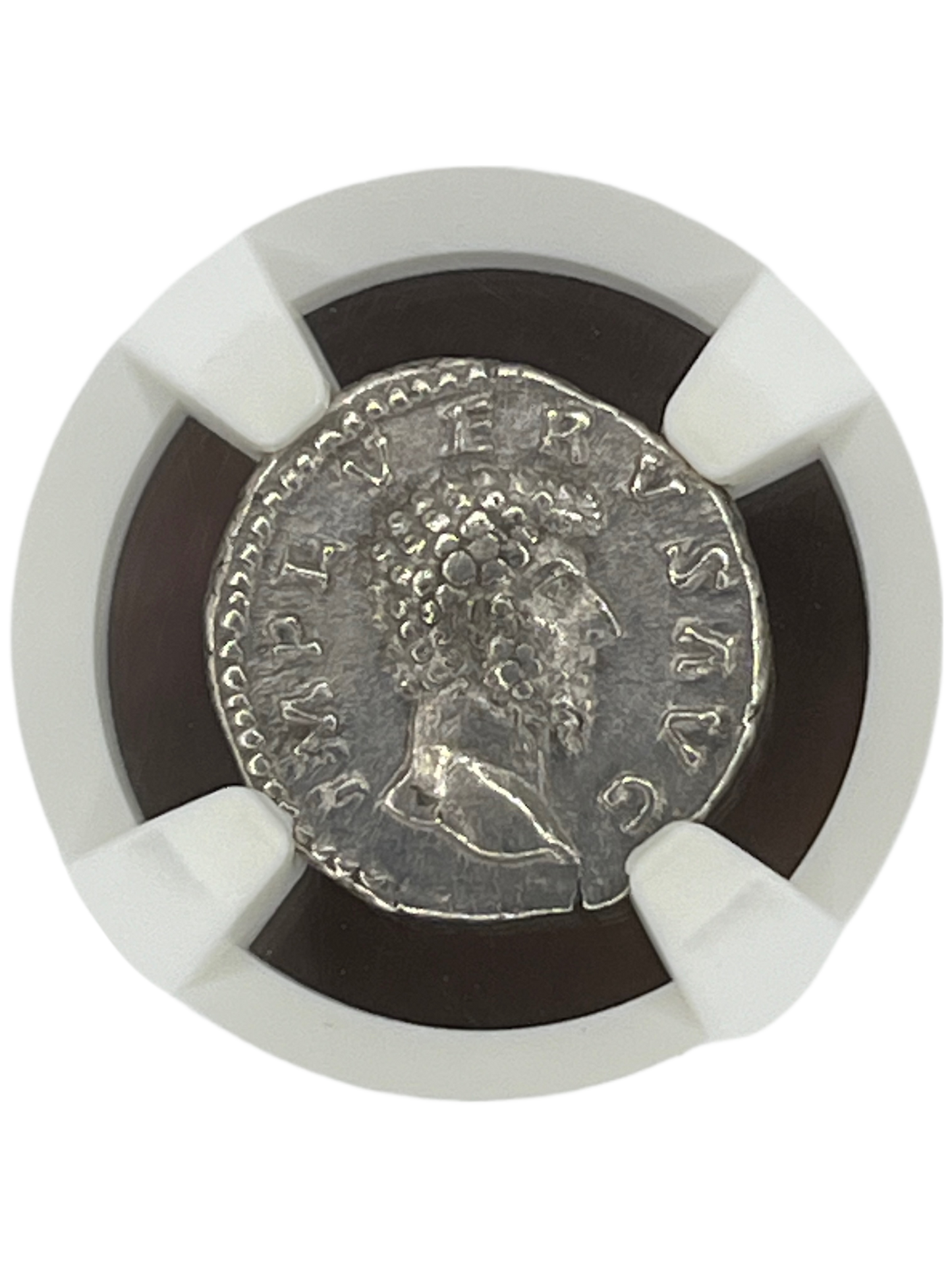 Lucius Verus (161-169 AD) ~ AR Denarius ~ NGC Extra Fine