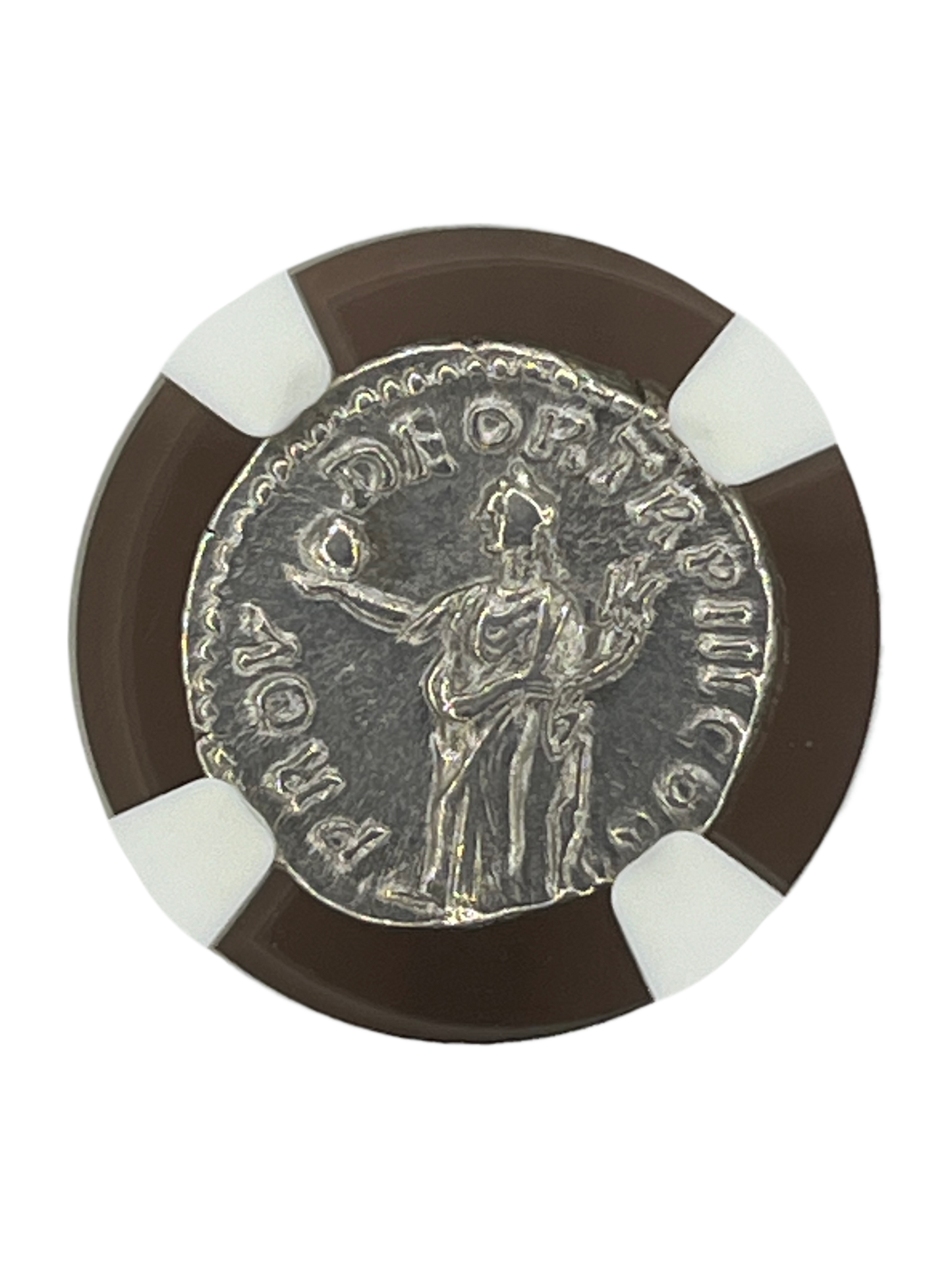 Lucius Verus (161-169 AD) ~ AR Denarius ~ NGC Extra Fine