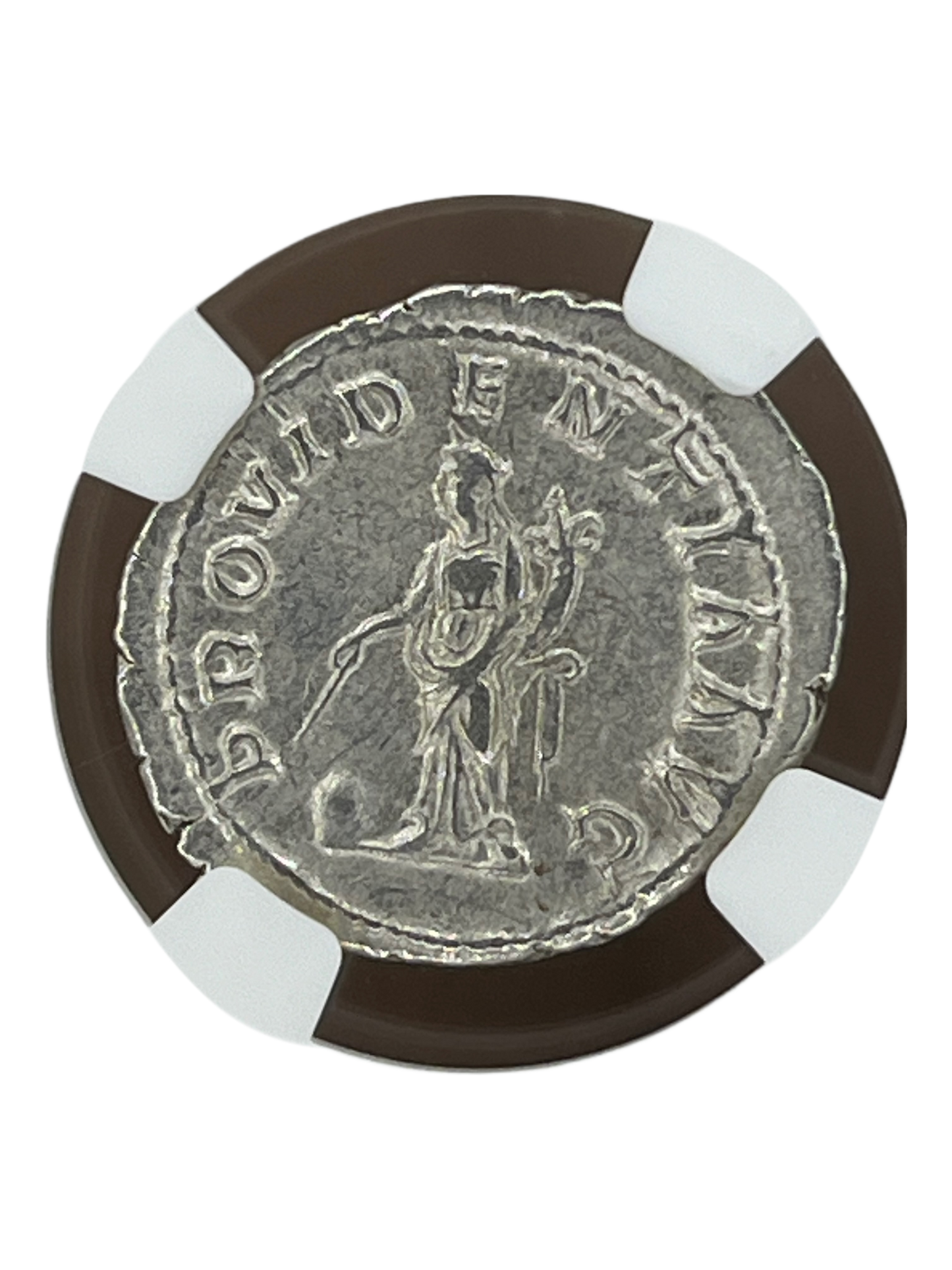 Maximinus I (235-238 AD) ~ AR Denarius ~ NGC About Uncirculated