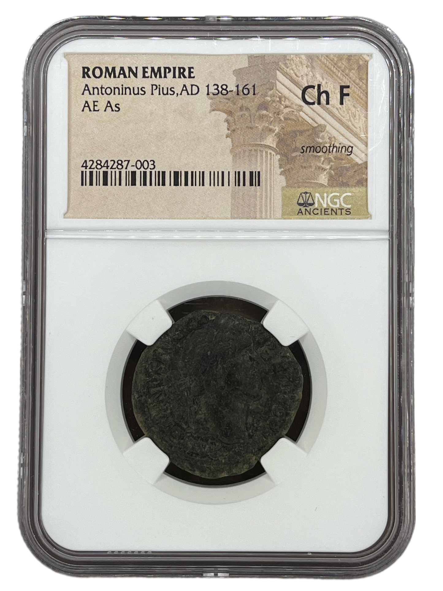 Antoninus Pius (138-161 AD) ~ AE As ~ NGC Choice Fine