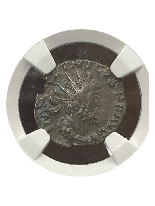 Tetricus I (271-274 AD) ~ BI Double-Denarius ~ NGC Very Fine