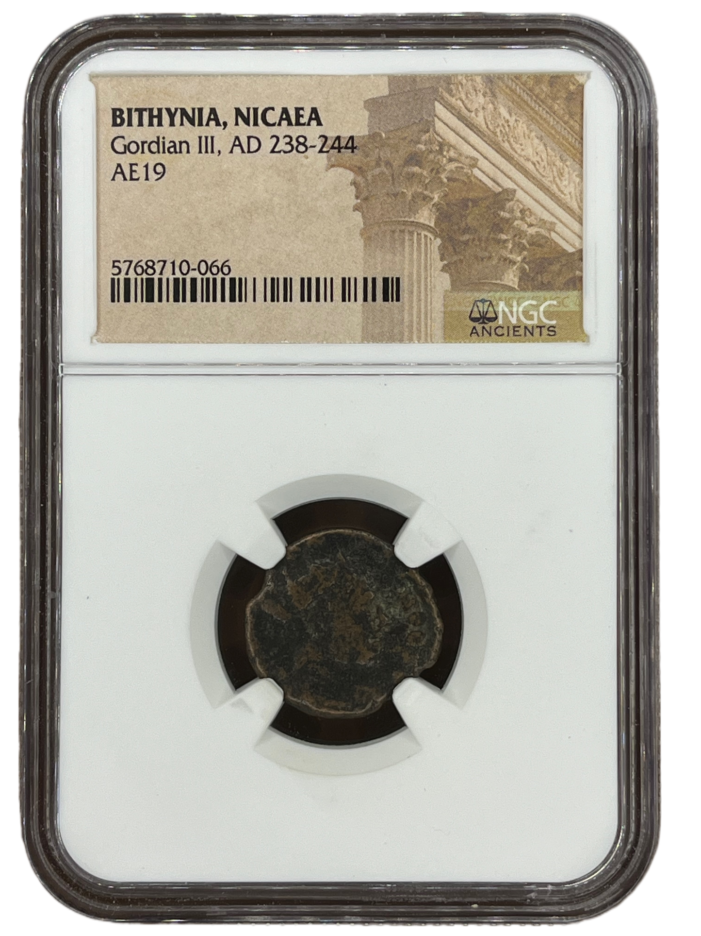 Gordian III (238-244 AD) ~ AE19 ~ Certified by NGC