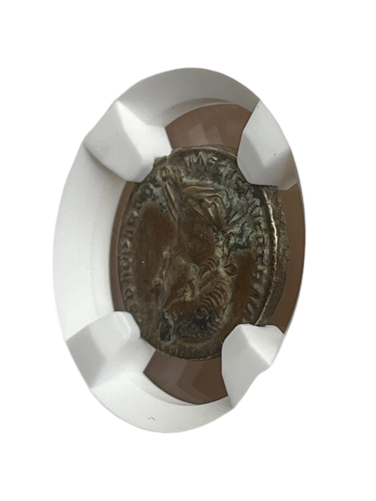 Trajan (98-117 AD) ~ AR Denarius ~ NGC Choice Very Fine, Pedigree