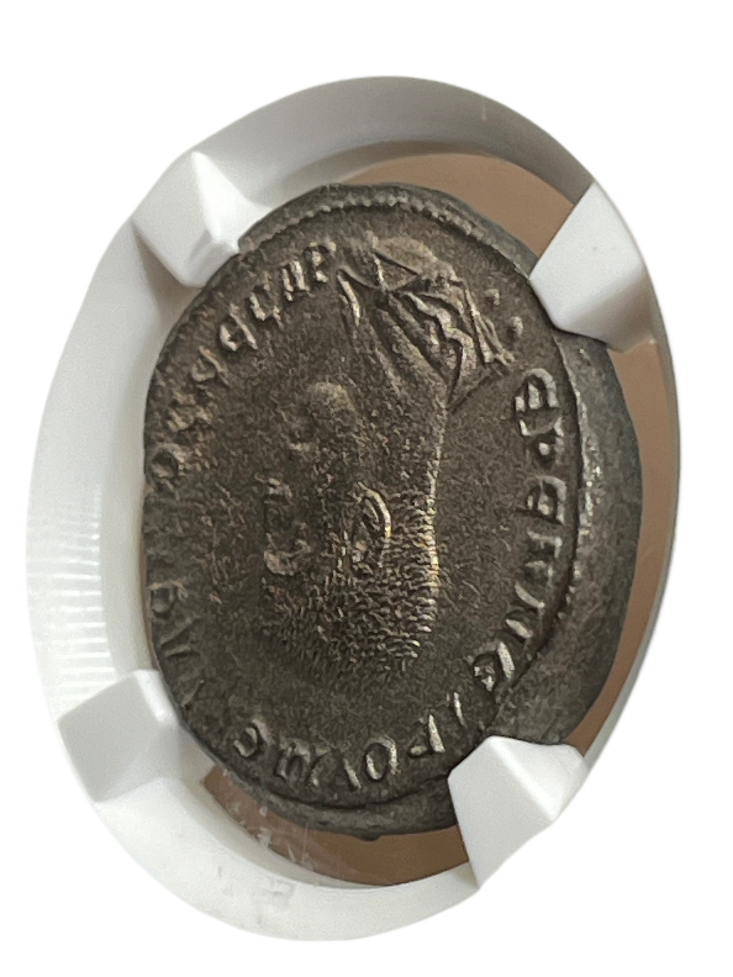 Herennius Etruscus (251 AD) ~ BI Tetradrachm ~ NGC About Uncirculated