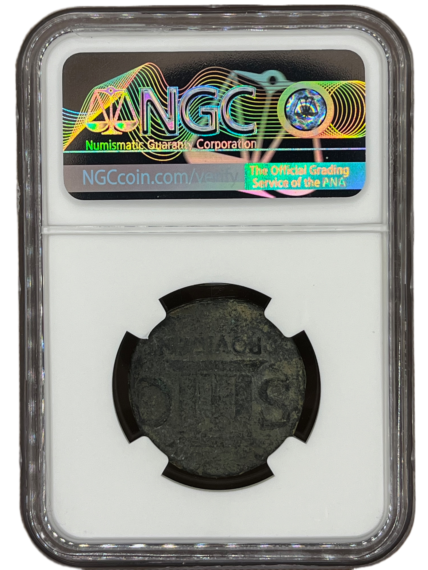 Augustus (27 BC -14 AD) ~ AE As ~ NGC Almost Good