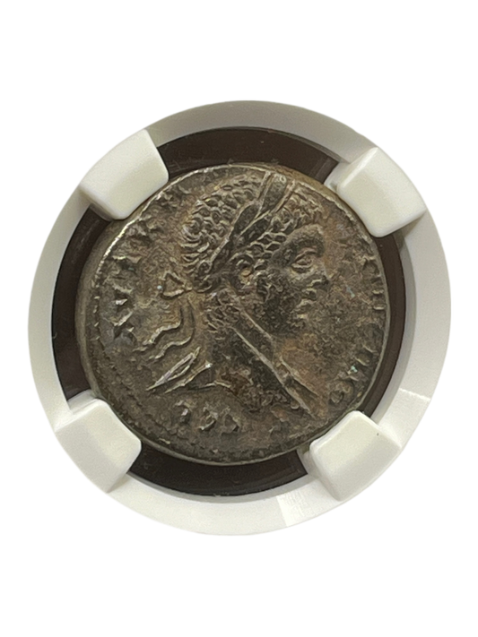 Elagabalus (218-222 AD) ~ BI Tetradrachm ~ NGC Extra Fine