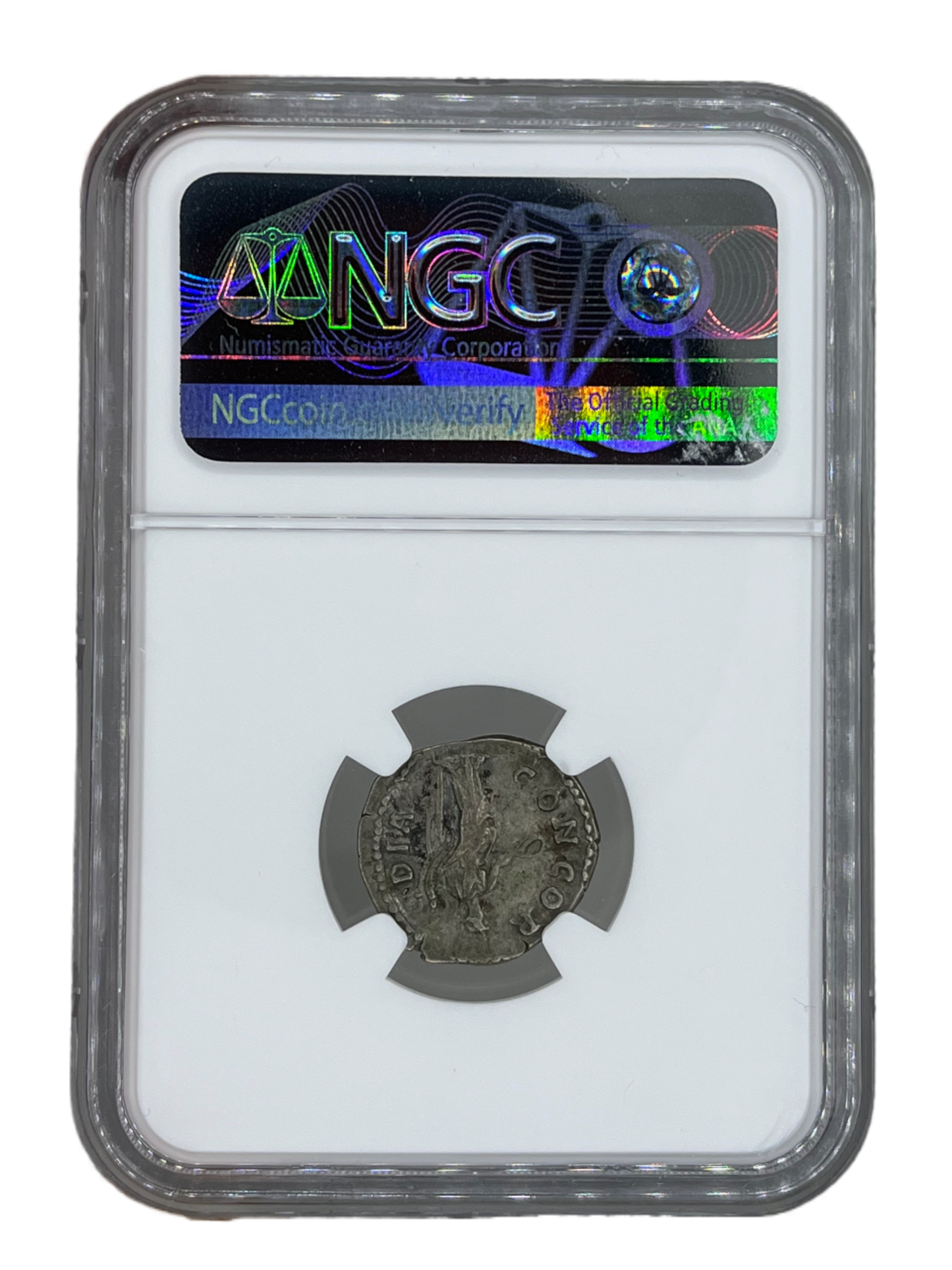 Aelius Caesar (136-138 AD) ~ AR Denarius ~ NGC Choice Very Fine, Fine Style