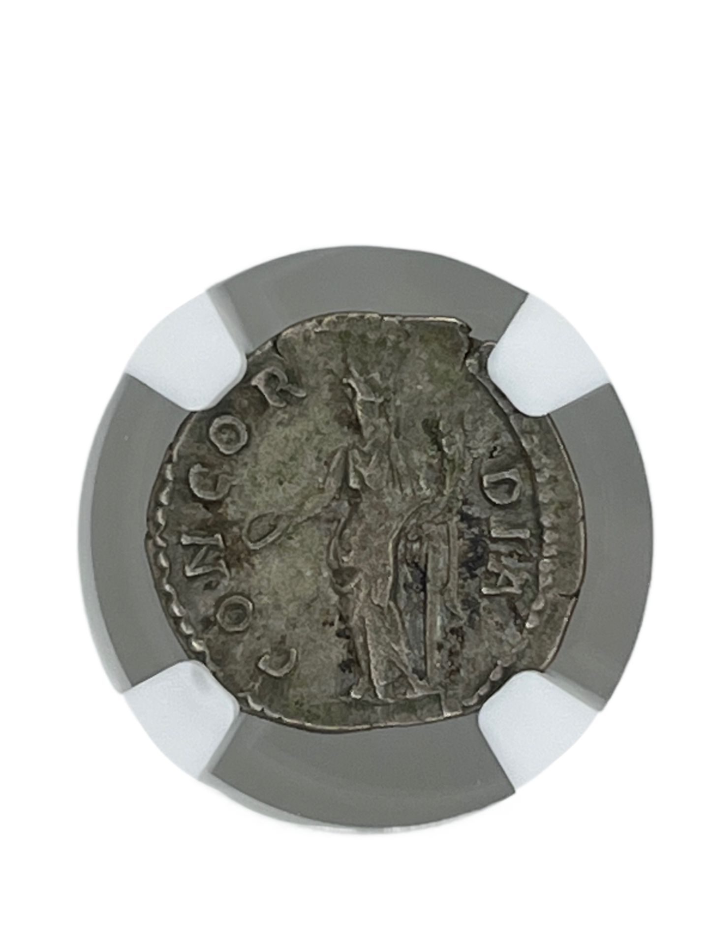 Aelius Caesar (136-138 AD) ~ AR Denarius ~ NGC Choice Very Fine, Fine Style