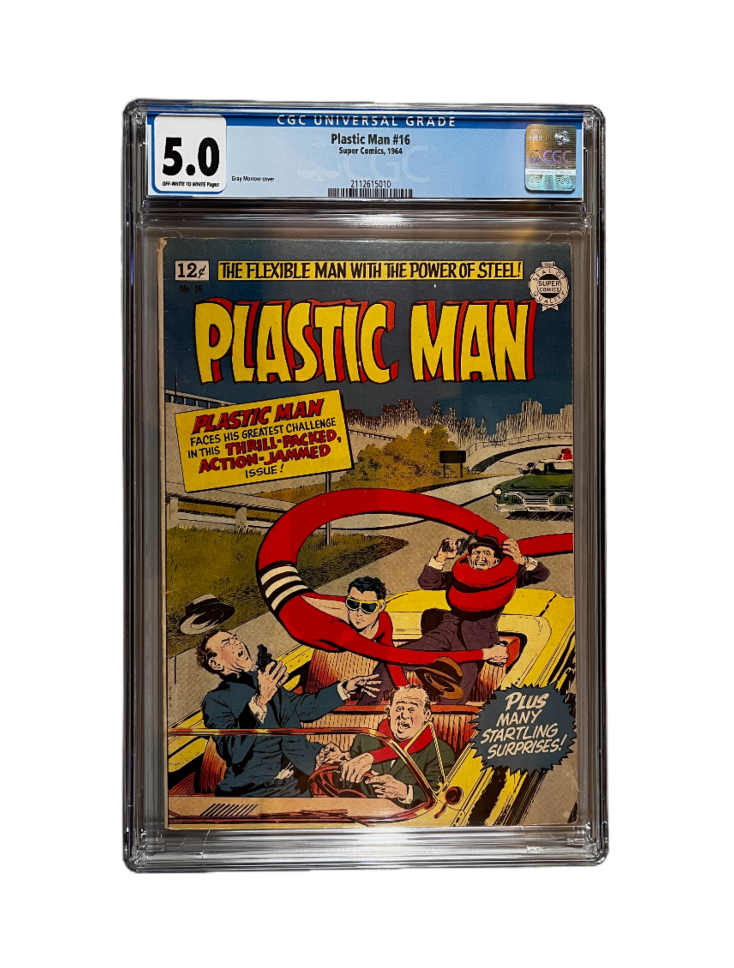 Plastic Man ~ Issue #16: 1964, CGC Graded 5.0