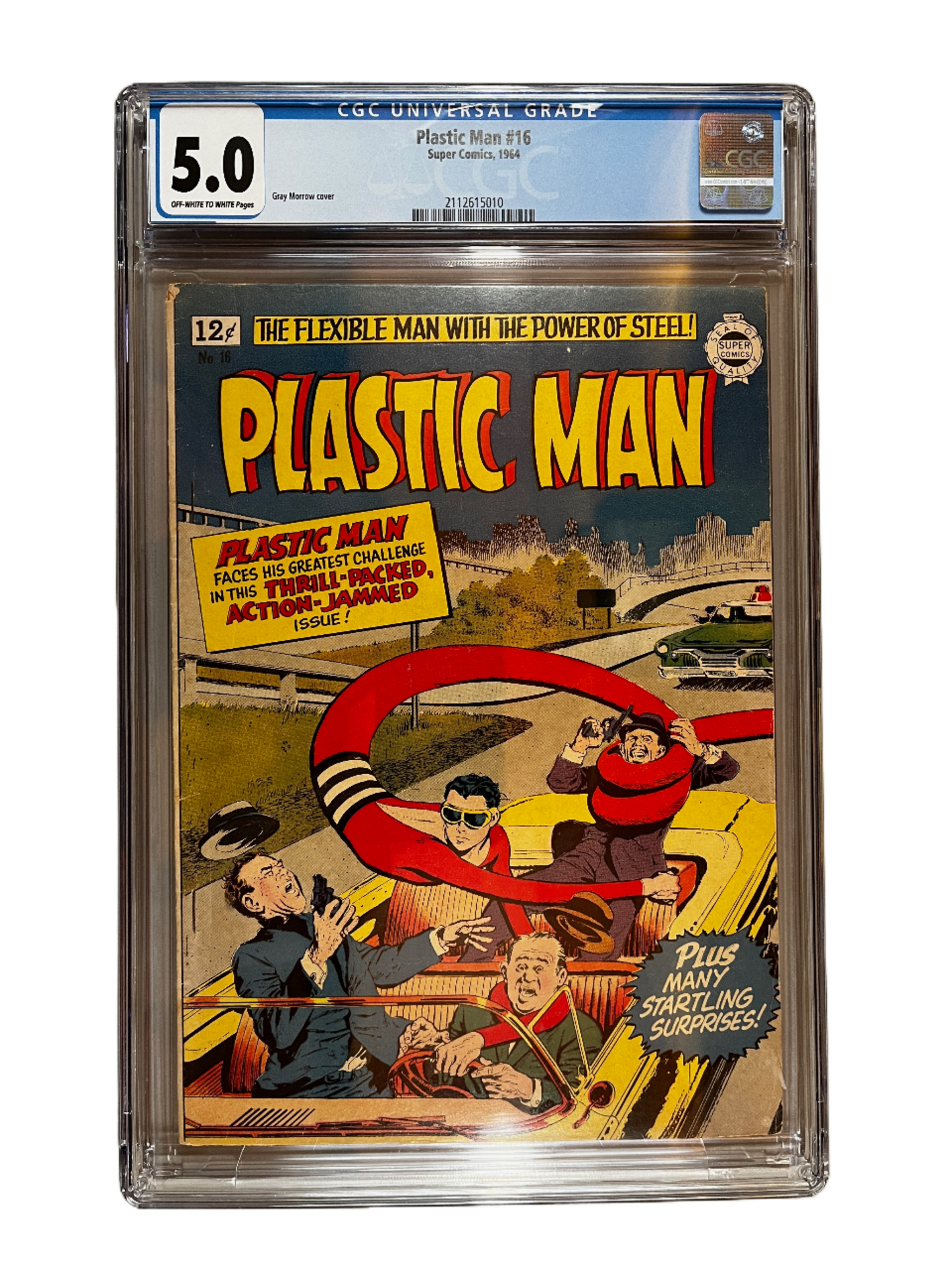 Plastic Man ~ Issue #16: 1964, CGC Graded 5.0