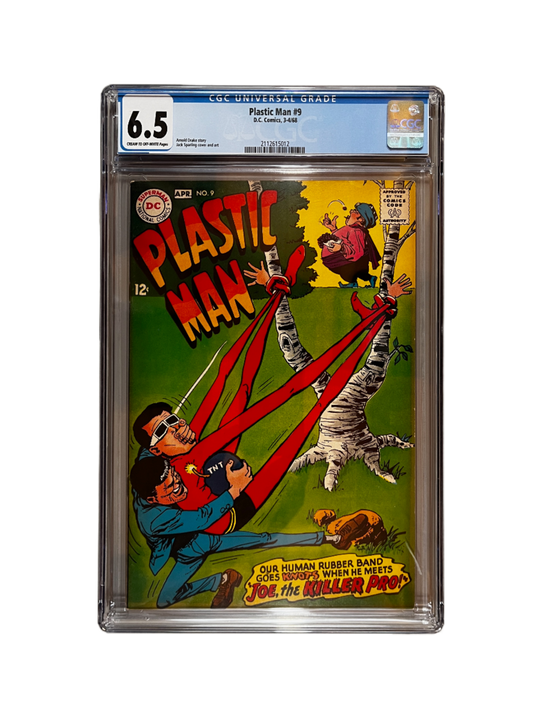 Plastic Man ~ Issue #9: March-April 1968, CGC Graded 6.5