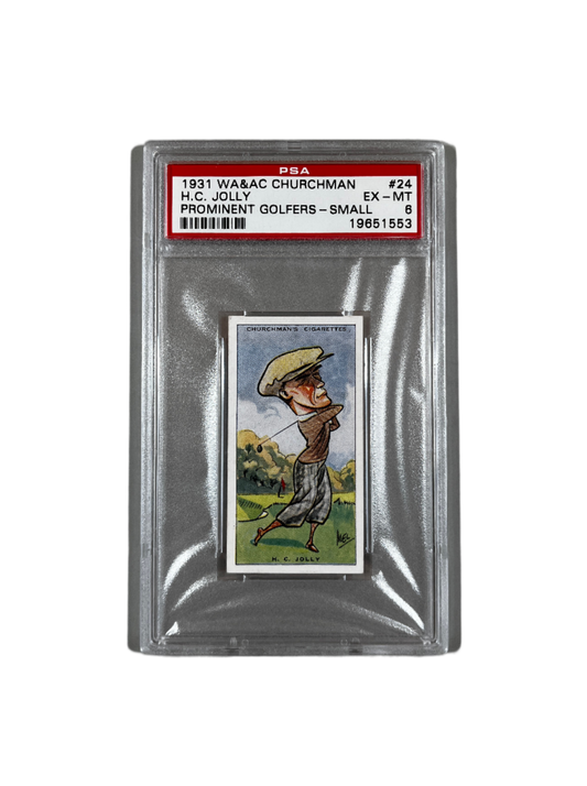 H.C. Jolly ~ 1931 Churchman Prominent Golfers